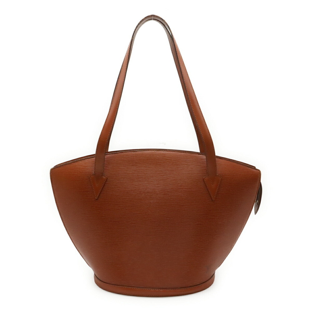 LOUIS VUITTON Brown Leather Tote Bag - Picture 2 of 10